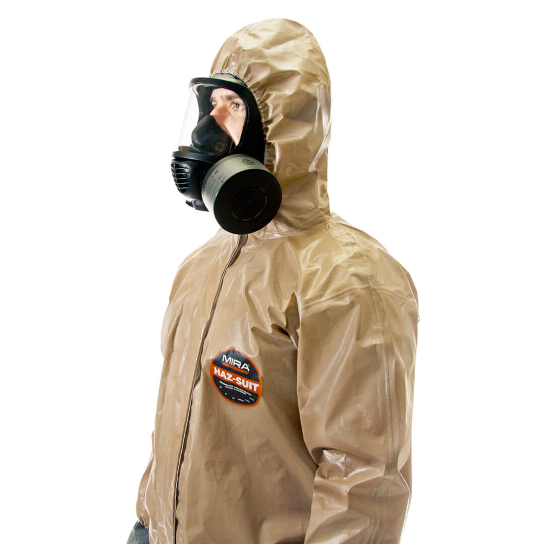 CBRN HazMat Suit - Reusable, Heavy Duty Protective Suit for